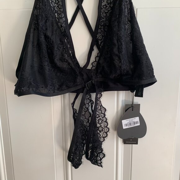 Killstar - Phantom Lace Black - Bra NEW WITH TAGS SIZE 3XL - Picture 2 of 12